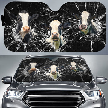 Uni Holstein Broken Glasses 3D Sun Shade