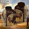Uni Personalized Name Beefmaster Live Like Someone Left The Gate 3D Shirt