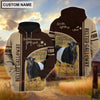 Uni Personalized Name Belted Galloway Live Like Someone Left The Gate 3D Shirt