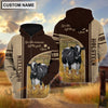 Uni Personalized Name Holstein Live Like Someone Left The Gate 3D Shirt