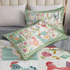 Uni All Season Quilt 3-Piece Set Chicken Springtime Hens