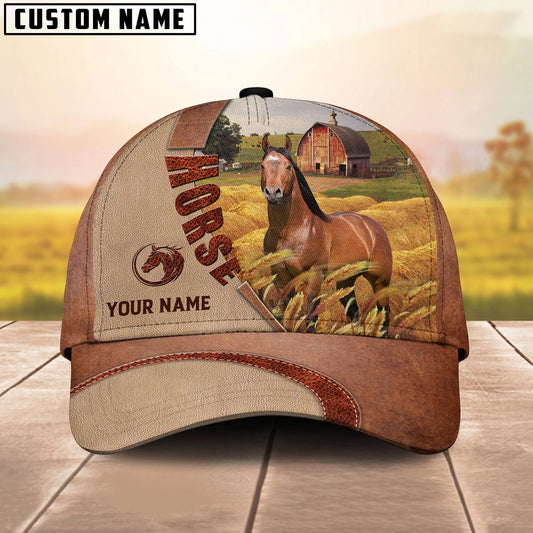 Uni Personalized Name Horse Farm Barn Cap