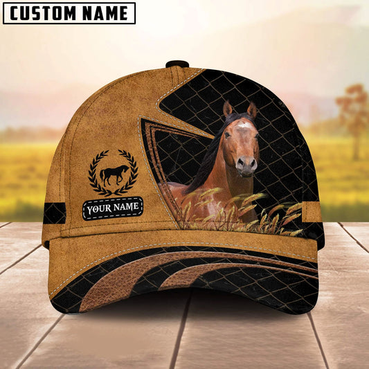 Uni Custom Name Horse Cap