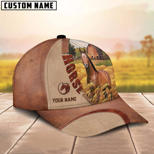 Uni Personalized Name Horse Farm Barn Cap