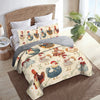 Uni All Season Quilt 3-Piece Set - Cozy Chicken