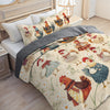 Uni All Season Quilt 3-Piece Set - Cozy Chicken