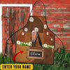Uni Personalized Name American Quarter Horse All Over Printed 3D Apron