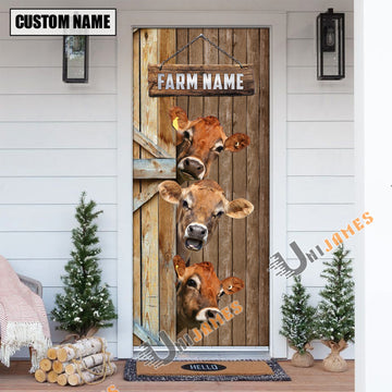 Uni Personalized Name Jersey Door Cover