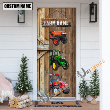 Uni Personalized Name Tractor Door Cover