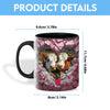 Uni Hereford Couple Personalized Name Two Tone Mug