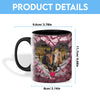 Uni Horse Couple Personalized Name Two Tone Mug