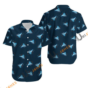 UniJames Comfort Magnum Button Shirt, Hawaiian Shirt For Men