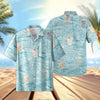UniJames Island Sundowners - Seafoam Short Sleeve Hawaiian Shirt