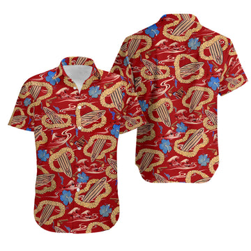 UniJames Comfort Fear and Loathing (Dr. Gonzo) Button Shirt, Hawaiian Shirt For Men