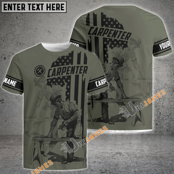 UniJames Personalized Name Carpenter Unisex Shirts