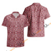 UniJames Retro Mini - Earth Red Short Sleeve Hawaiian Shirt