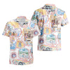 UniJames Grateful Dead Legendary Shows - White Short Sleeve Hawaiian Shirt