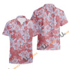 UniJames Aloha Biscus - Faded Ginger Short Sleeve Hawaiian Shirt