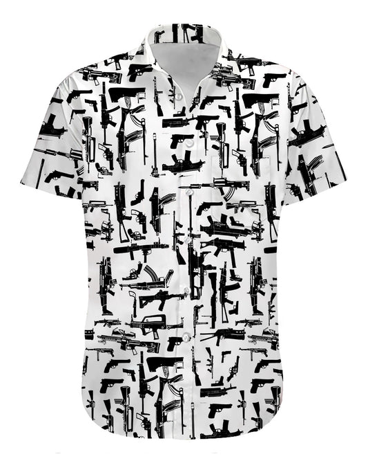 UniJames Comfort The Arsenal (White) Button Shirt For Men