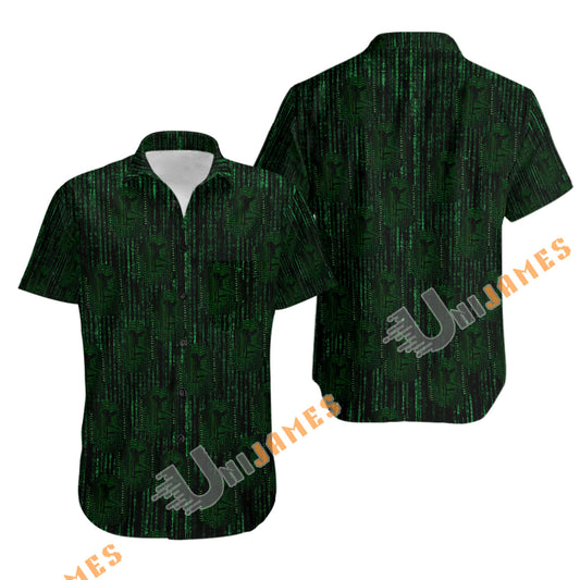 UniJames Comfort The One Button Shirt, Hawaiian Shirt For Men