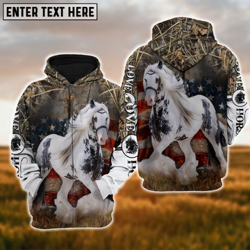 Uni Vanner Horse Lover 3D Hoodie