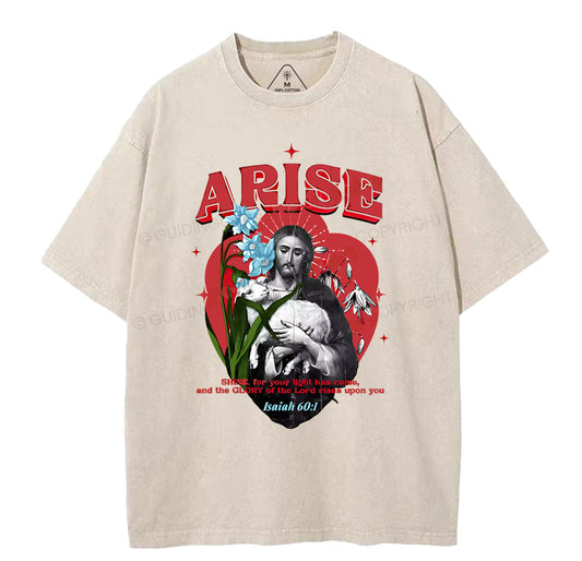 Arise Christian Washed TShirt