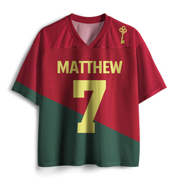 UniJames Ask Seek And Knock Christian Mesh Jersey