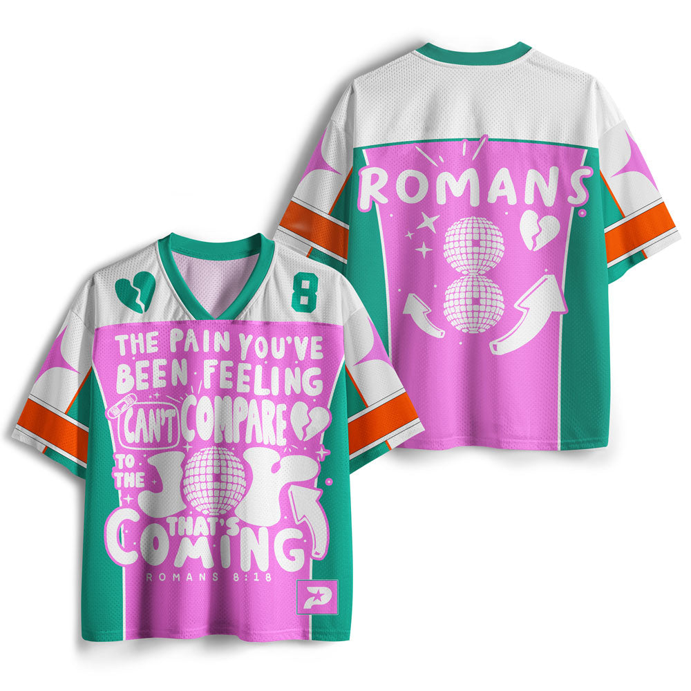 UniJames Be Joyful Christian Mesh Jersey