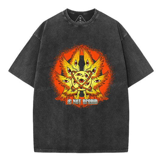 Be Not Afraid Christian Washed TShirt