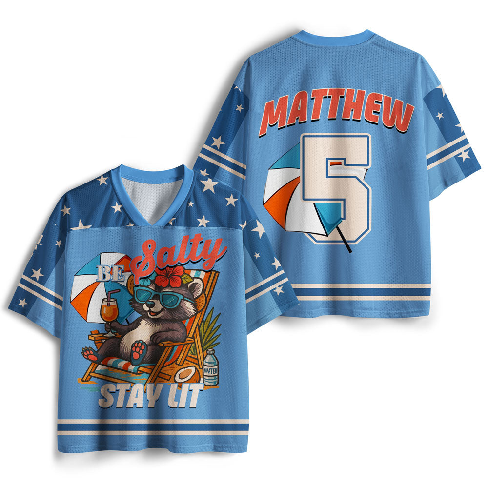 UniJames Be Salty Stay Lit Christian Mesh Jersey