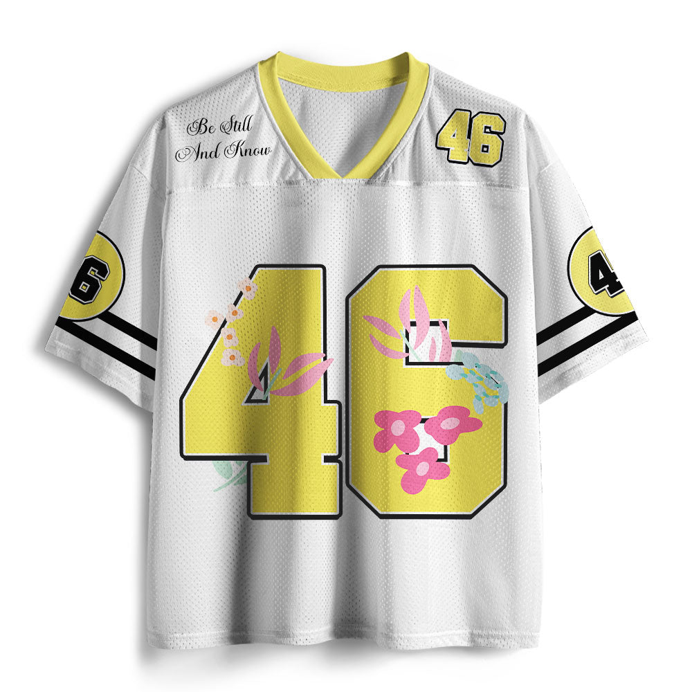 UniJames Be Still And Know Christian Mesh Jersey