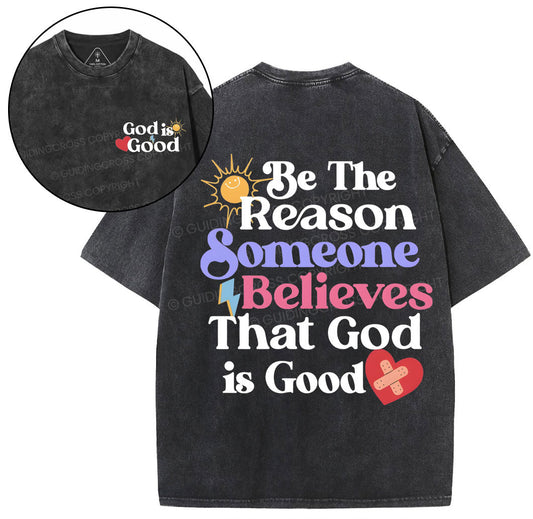 Be The Reason Christian Washed TShirt