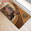 Uni Beefmaster Personalized - Welcome  Doormat