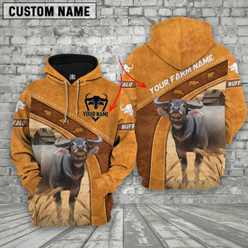 Uni Farm Custom Name Water Buffalo Hoodie