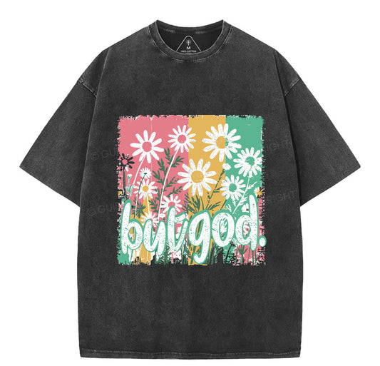 But God Christian Washed T-Shirt Sale - GuidingCross