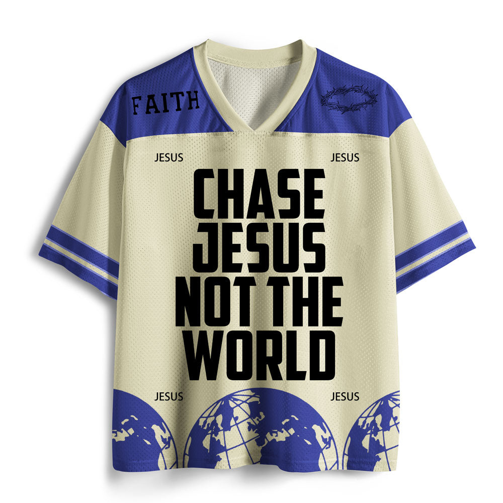 UniJames Chase Jesus Not The World Christian Mesh Jersey