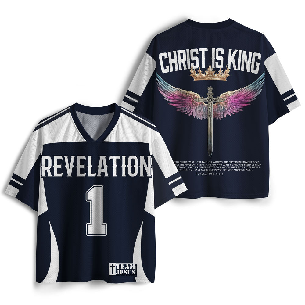UniJames Christ Is King Christian Mesh Jersey