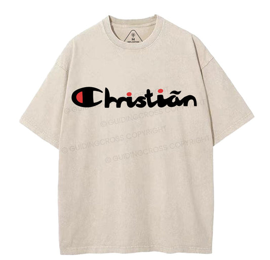 Christian Washed T-Shirt Sale - GuidingCross