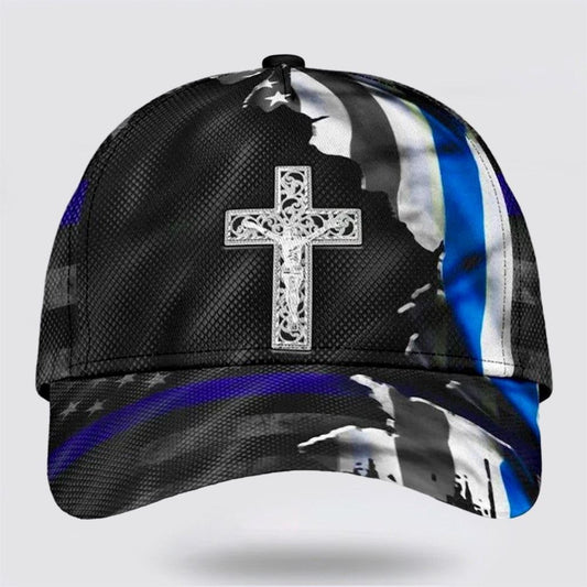 Uni Crucifixion Of Jesus Cross 3D Cap