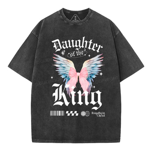 Daugther Of The King Christian Washed TShirt