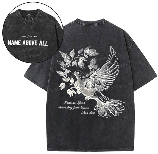 Dove Christian Washed T-Shirt Sale - GuidingCross