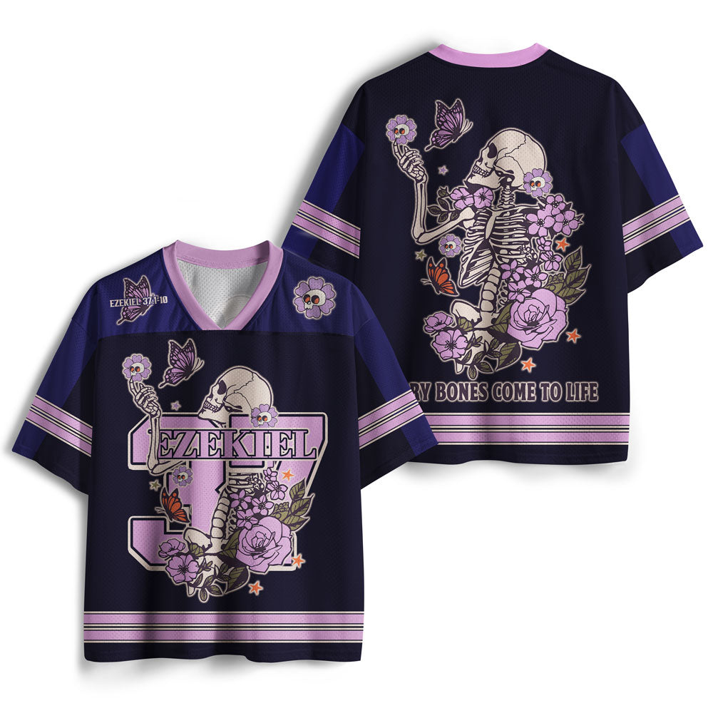 UniJames Dry Bones Come To Alive Christian Mesh Jersey