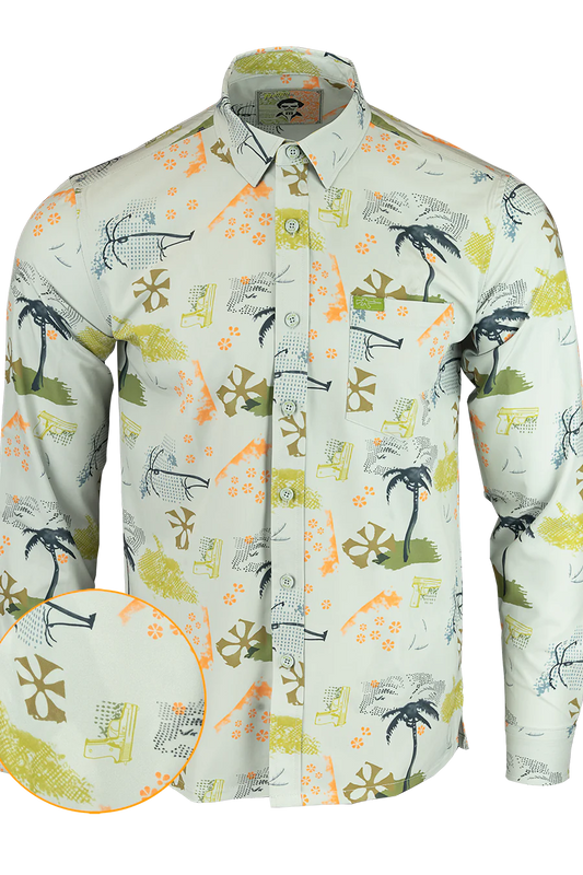 UniJames Comfort Escobar Long Sleeve Button Down For Men