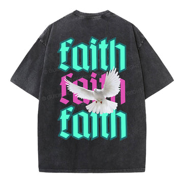 Faith Christian Washed TShirt