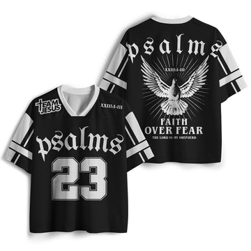 UniJames Faith Over Fear Christian Mesh Jersey