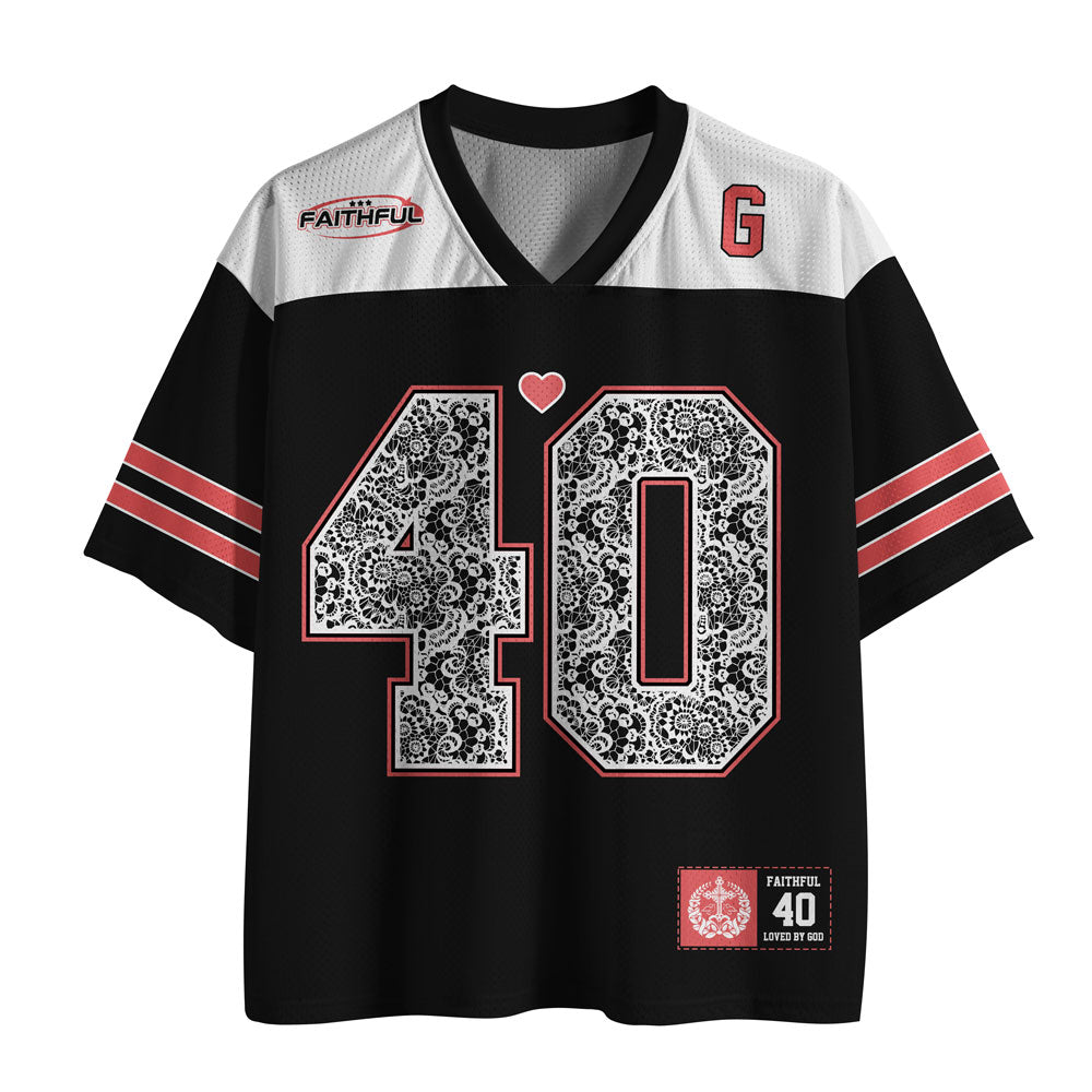 UniJames Faithful Christian Mesh Jersey