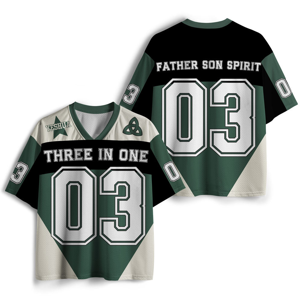 UniJames Father, Son, And Holy Spirit Christian Mesh Jersey