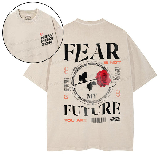 Fear Future Christian Washed TShirt