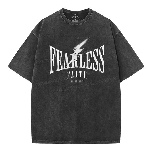 Fearless Christian Washed TShirt