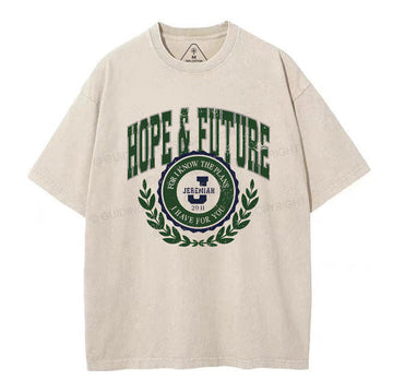 For I Know The Plans I Have For You Christian Washed T-Shirt Sale - GuidingCross